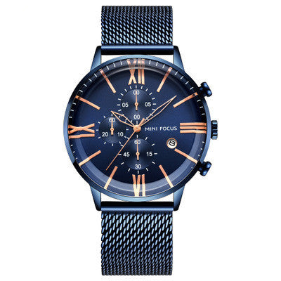 MINI FOCUS Prestige: Luxury Quartz Watch for the Modern Man