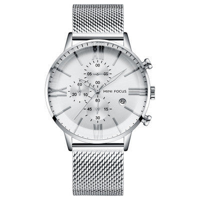 MINI FOCUS Prestige: Luxury Quartz Watch for the Modern Man