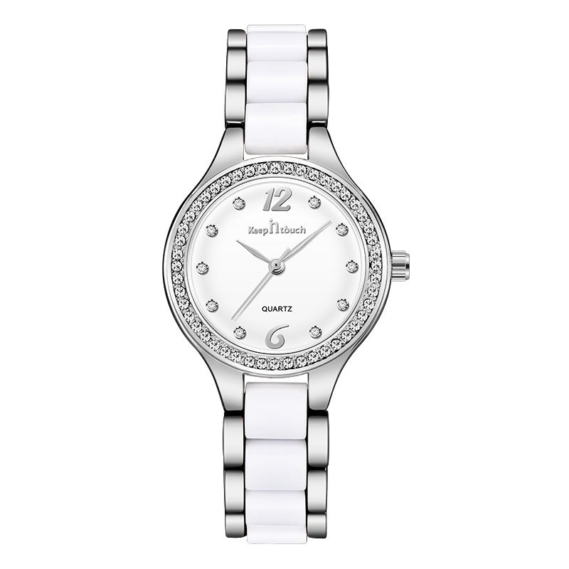 KEEP IN TOUCH: Luxury Women's Quartz Wrist Watch