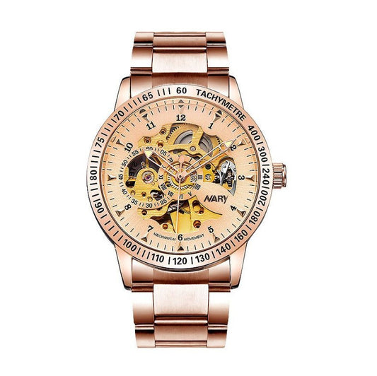 NARY 18026: Fashion-Forward Men's Mechanical Watch