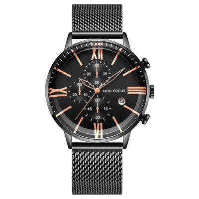 MINI FOCUS Prestige: Luxury Quartz Watch for the Modern Man