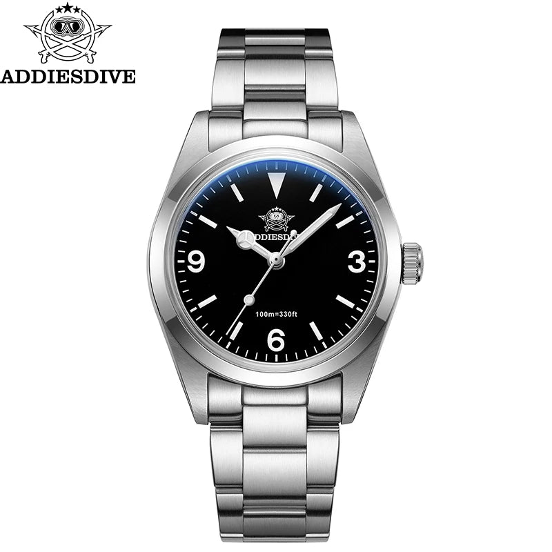 Top Brand Men'S Luxury Stainless Steel Wristwatch Sapphire Glass Luminous 100M Waterproof Reloj Hombre Quartz Watches