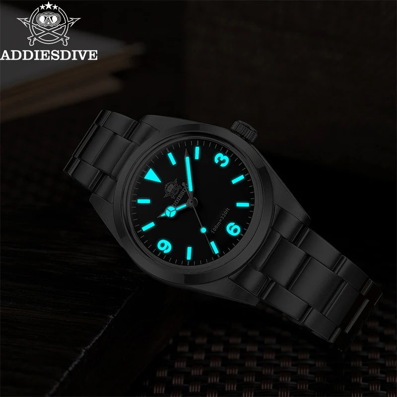 Top Brand Men'S Luxury Stainless Steel Wristwatch Sapphire Glass Luminous 100M Waterproof Reloj Hombre Quartz Watches