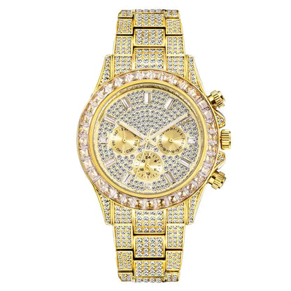 Rainbow Sparkle: Luxury Diamond Watch