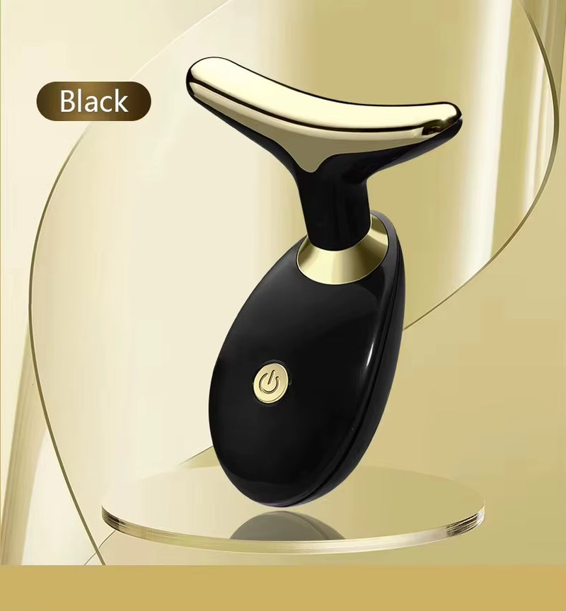 Portable Mini Home Facial Toning Device Handheld Microcurrent Anti-Aging Face Massager for Eye Wrinkle Removal