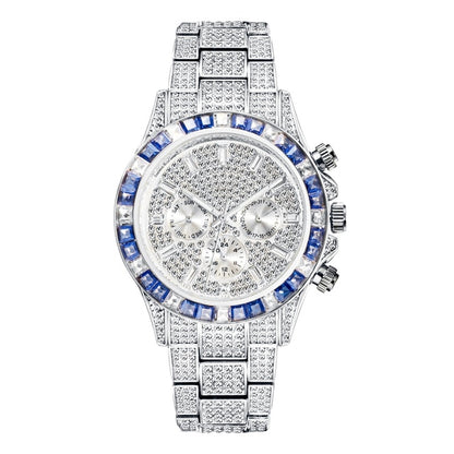 Rainbow Sparkle: Luxury Diamond Watch